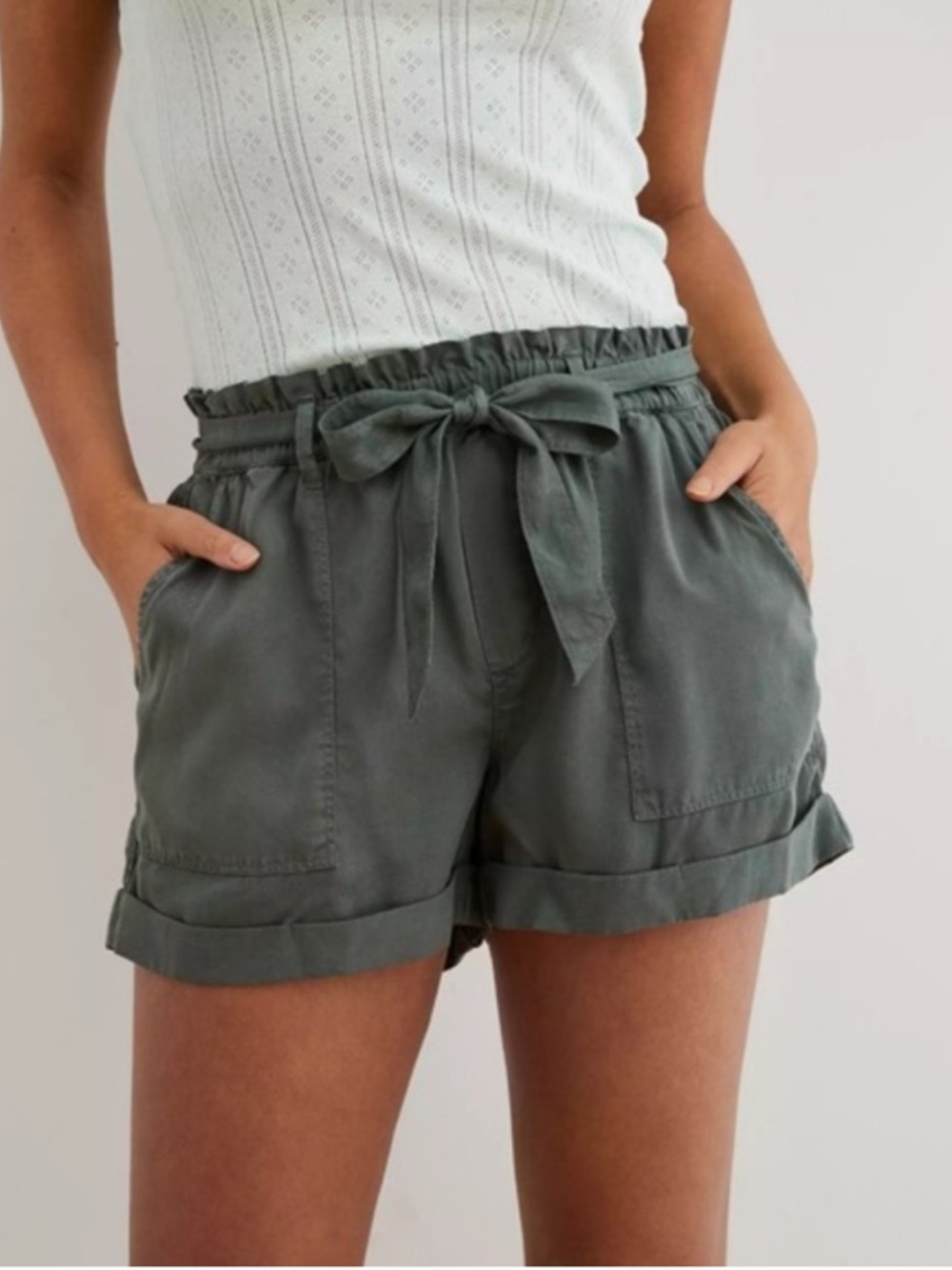 Aerie Paperbag Short - Medium